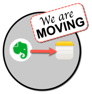 Goodbye evernote